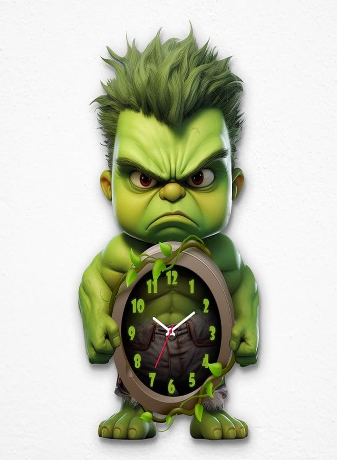 FIVE KRAFT Superhero Kids Wall Clock for Room Decor | Analog Clock | 1 Year Warranty | Premium Acrylic Base | - Image 1